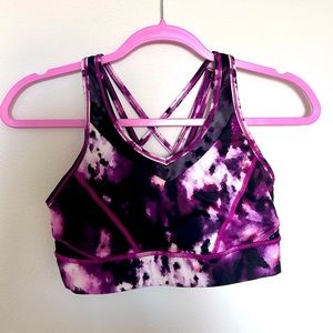 Lululemon Strap It Like It’s Hot sports bra EUC Sz 6